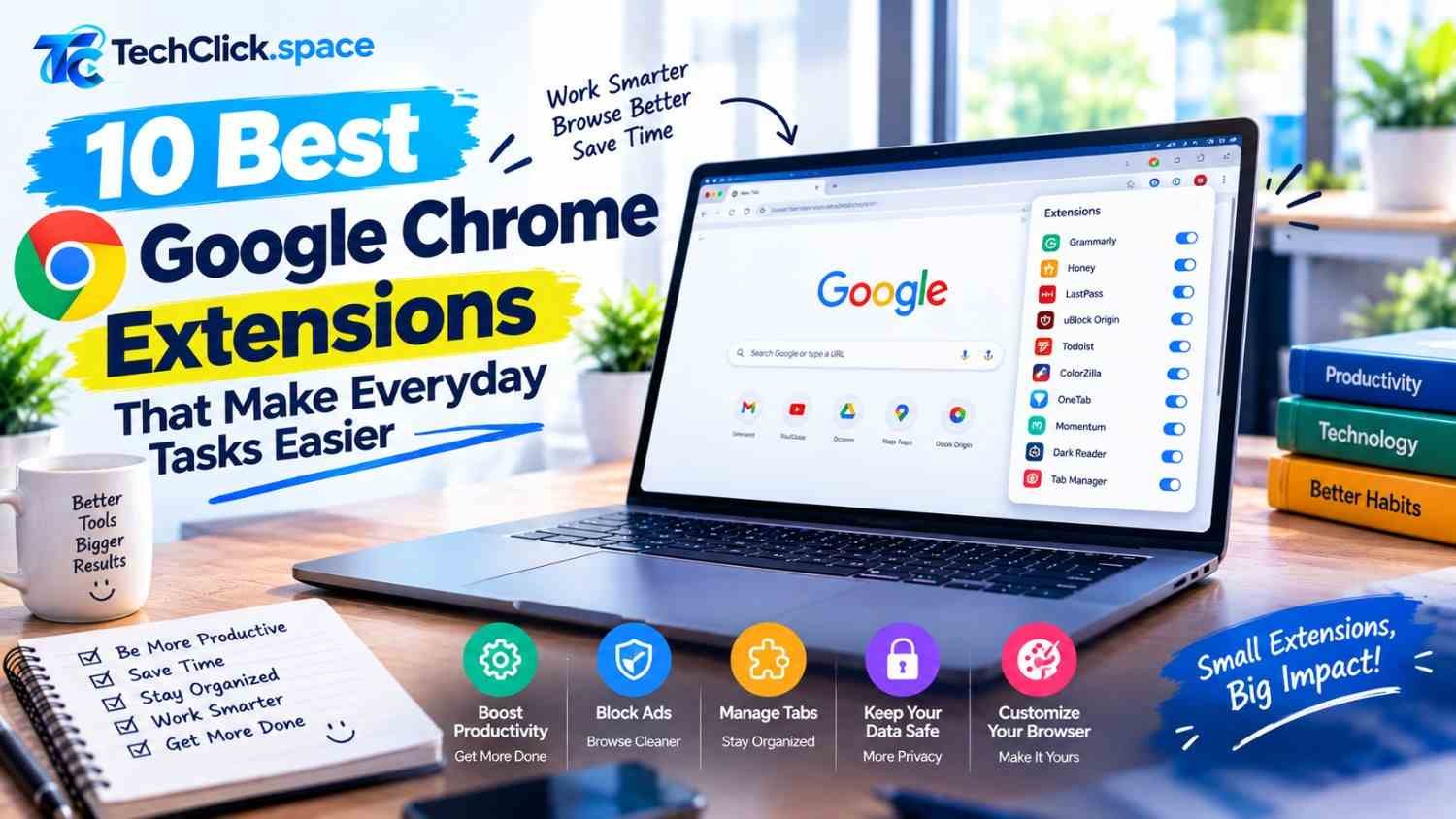10 Best Google Chrome Extensions That Make Everyday Tasks Easier