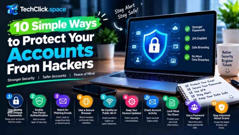 10 Simple Ways to Protect Your Accounts From Hackers