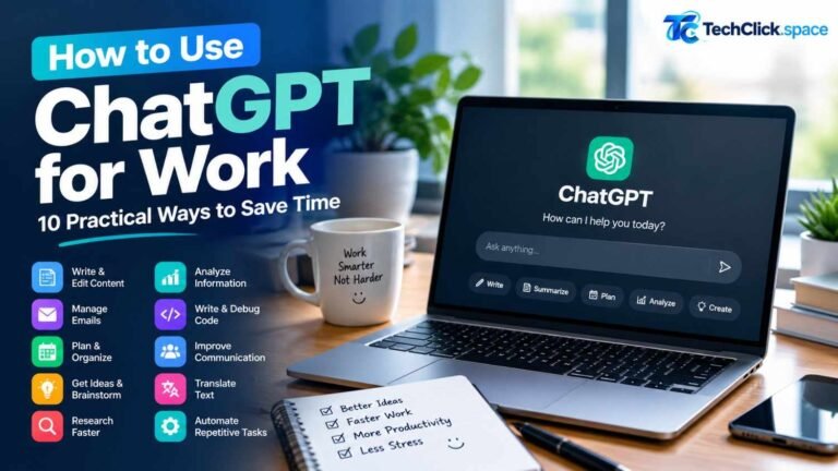 How to Use ChatGPT for Work 10 Practical Ways to Save Time