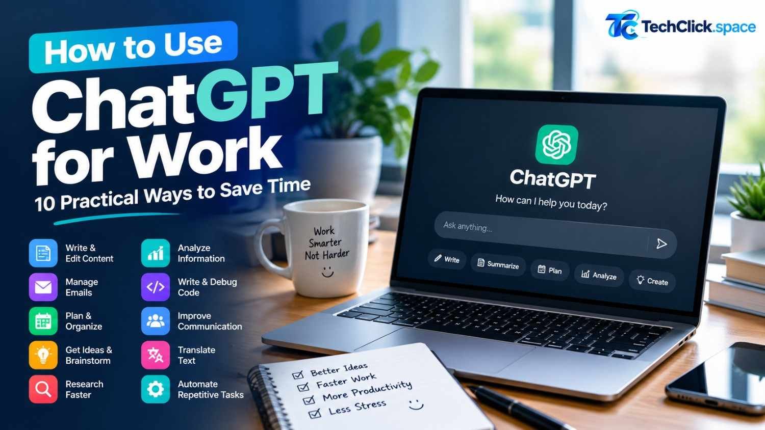 How to Use ChatGPT for Work: 10 Practical Ways to Save Time