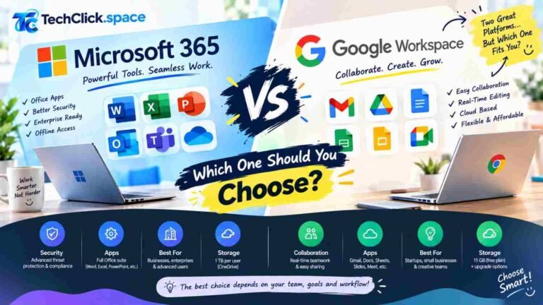 Microsoft 365 vs Google Workspace Which One Should You Choose